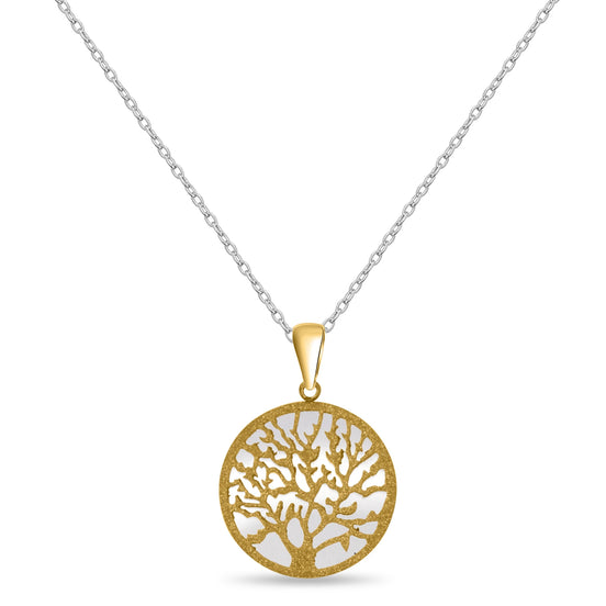 CUBANIQ TREE OF LINE PENDANT NECKLACE
