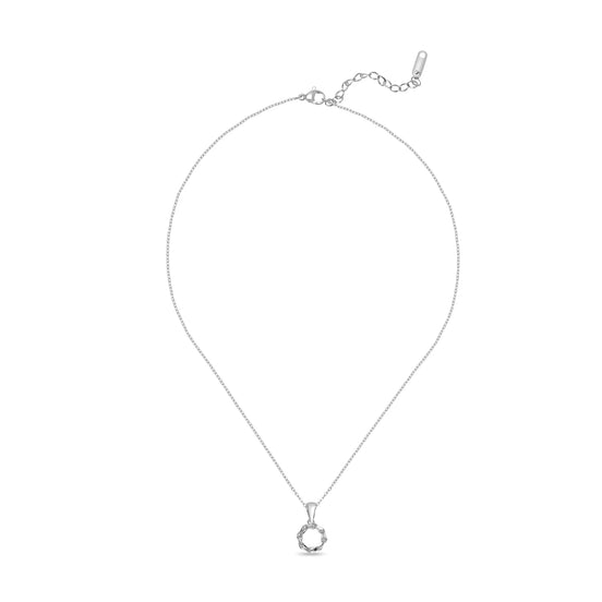 CUBANIQ MINIMAL CIRCLE PENDANT NECKLACE