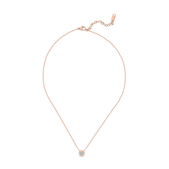 CUBANIQ MINIMAL SOLITIARE PENDANT NECKLACE
