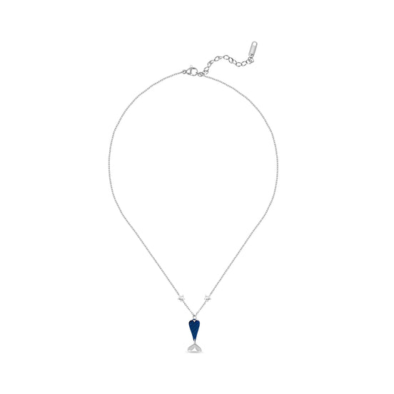 CUBANIQ STARLIT MERMAID PENDANT NECKLACE
