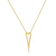 CUBANIQ HEAR PENDANT NECKLACE