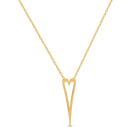 CUBANIQ HEAR PENDANT NECKLACE