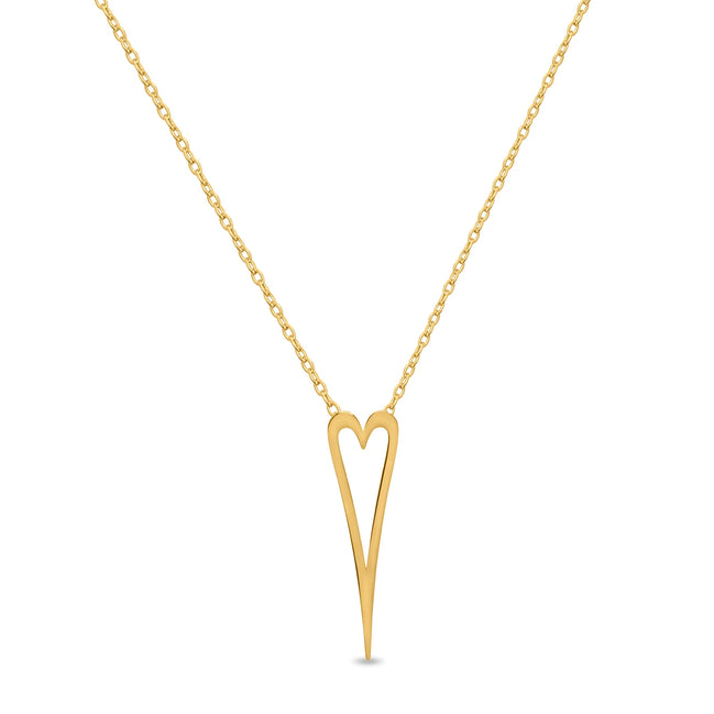 CUBANIQ HEAR PENDANT NECKLACE