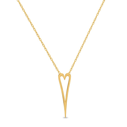 CUBANIQ HEAR PENDANT NECKLACE