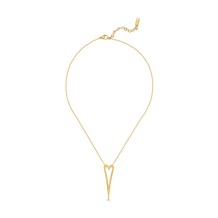 CUBANIQ HEAR PENDANT NECKLACE